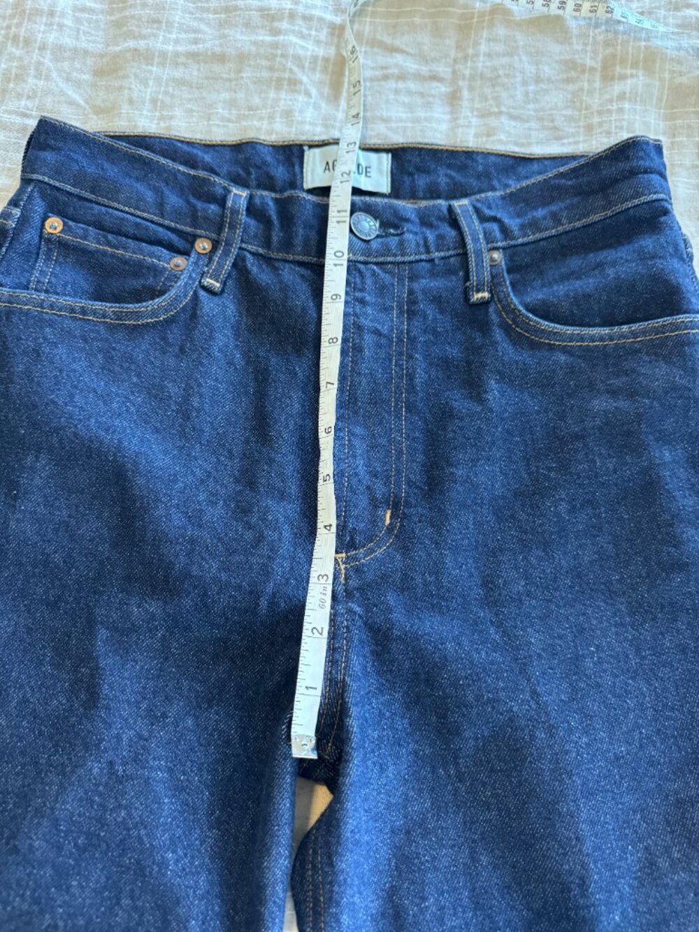 Agolde High Rise Wide Leg Jean - Picture 12 of 13